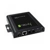 „Techly 020515“ HDMI ilgintuvo imtuvas per susuktą porą, RJ45 PoE, skirtas televizoriaus sienai