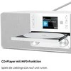 Technisat DigitRadio 370 CD BT baltas