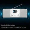 Technisat DigitRadio 370 CD BT baltas