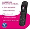 Telekom Sinus A12 belaidis telefonas su atsakikliu - juodas