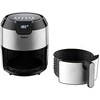 Tefal Easy Fry EY401D gruzdintuvė Karšto oro gruzdintuvė 4,2 L Vienas Juoda, Nerūdijančiojo plieno Autonominės 1500 W