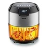 Tefal Easy Fry EY401D gruzdintuvė Karšto oro gruzdintuvė 4,2 L Vienas Juoda, Nerūdijančiojo plieno Autonominės 1500 W