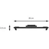 Stiklinis dangtis Tefal L9846753, 28 cm