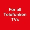 Pilotas RTV One For All All Telefunken TV keitimas nuotoliniu būdu