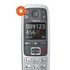 Gigaset E560A - DECT telefonas - Belaidis ragelis - Garsiakalbis - 200 įrašų - Skambintojo ID - Juodas,Sidabrinis