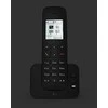 TLM Telekom Sinus A 207 DECT telefonas Skambintojo ID Juoda