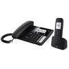 Telekom Sinus PA 207 Plus 1 juodas stalinis telefonas + ragelis l