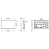 Philips 43HFL3014 – 43 colių įstrižainės klasės LED apšvietimas LCD televizorius – sveikatos priežiūra / ligoninė – 1080p (Full HD) 1920 x 1080 – D-LED apšvietimas – juodas