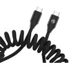 Tellur Tempiamas USB-C į USB-C laidas, iki 60 W, 1,8 m, juodas