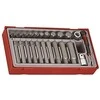 TengTools Sukimo antgalių rinkinys Teng Tools TTHEX23; 23 vnt.