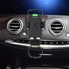 Terratec ChargeAir All Car Aktyvus laikiklis Mobilusis telefonas / išmanusis, Išmanusis laikrodis Juoda