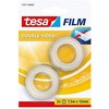 Tesa tesafilm rolka 7,5m 12mm dwustronny blister 2vnt..