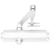 ASSA ABLOY Savaiminis uždarymas su kairiojo ir dešiniojo durų svirtimi 1100mm 180 laipsnių baltai (DC1209016)