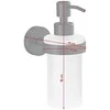 Dozownik do mydła Tesa TESA MOON Juodas 40565-00000-00 Muilo dozatorius 200 ml Juodas matinis matinis stiklas