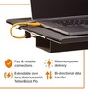 Tether Tools TetherPro USB-C į USB-C Dešinis kampas juodas