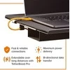 Tether Tools TetherPro USB-C į USB-C Dešinis kampas juodas