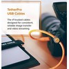 Tether Tools TetherPro USB-C į USB-C Dešinis kampas juodas