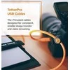 Tether Tools TetherPro USB-C į USB-C Dešinis kampas juodas