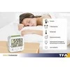 TFA TFA 60.2528.02 Bingo balta skaitmeninis RC Alarm Laikrodis ne. TemperName