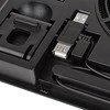 Thermaltake Massive A23 nešiojamojo kompiuterio aušinimo padas 40,6 cm (16") Juodas