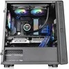 Dėklas|THERMALTAKE|S100 TG|MiniTower|Neįtraukta|MicroATX|MiniITX|Spalva Juodas|CA-1Q9-00S1WN-00