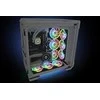 „Thermaltake“ SWAFAN EX14 ARGB ventiliatorius, juodas, 3 pakuotės (CL-F168-PL14SW-A)