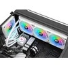 Thermaltake TH420 ARGB Sniego vandens aušinimo (3x140mm) vario procesoriaus blokas