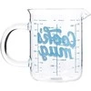 „Thumbs Up 1001700“ matavimo puodelis, 0,5 l, borosilikatinis stiklas