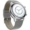 Išmanusis laikrodis Mobvoi TicWatch C2+, Platinos spalvos korpusas su šviesiai pilkos spalvos odiniu dirželiu