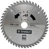 Tivoly Diskinis pjūklas medžiui 216x30x2.55/1.7mm, z48, 15°, (20mm adapteris)