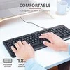 Trust TK-150 klaviatūra Universal USB QWERTY Juodas