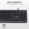 Trust TK-150 klaviatūra Universal USB QWERTY Juodas