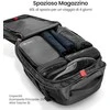Travel Nešiojamas kompiuteris Backpack Tomtoc Navigator-T66 17"/40L (juodas)