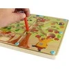 Tooky Toys „Taky Toy Labirynt Magnetic Fruber“ mokymo mokymas