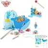 Tooky Toys TOOKY TOY Medieninė Žaidimų Rinkinys Banginys ir Žuvytės 4 Viename