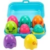 TOMY TOOMIES kiaušiniai su mėlynais garsais. E73563 /6