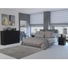 Top E Shop Komoda - Topeshop M8 140 Juoda