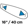 Graphite benzininis grandininis pjūklas 58G953, 2kW (2,7KM), 16" (400 mm)