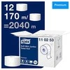 Lotto WC popierius TORK Premium T2 baltas, 2 sl., 1214 lap.