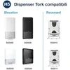 Tork Tork PeakServe Continuous - Popieriaus rankšluostis didelio intensyvumo vietose, H5 - Baltieji