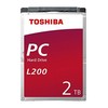„Toshiba L200“ 2 TB 2,5 colio SATA III diskai (HDWL120UZSVA) | „Toshiba“