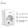 TP-LINK Tapo P100 (1 vnt. pakuotė) mini išmanusis „Wi-Fi“ lizdas, palaikomas „Alexa“ ir „Google Assistant“, 10A