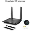 Maršrutizatorius TP-LINK | 4G LTE priedai | TL-MR100 | 802.11n | 300 Mbit/s | 10/100 Mbit/s | Ethernet LAN (RJ-45) jungle 2 | Tinklelio atramos Nr. | MU-MiMO Nr. | 4G | Antenos tipas 2xNuimamos išorinės antenos