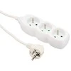TRACER TRALIS44614 Prailginimo laidas PowerCord 3m 3 lizdai baltas