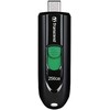 TRANSCEND 256GB USB3.2 USB-C atmintinė be dangtelio, juoda
