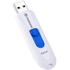 TRANSCEND JetFlash790 64GB USB 3.0 baltas