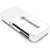 TRANSCEND USB3.0 SD/Micro SD kortelių skaitytuvas baltas