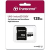 Atminties kortelė TRANSCEND 128GB Micro SD kortelė su adapteriu U1 High Endurance