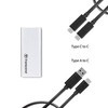 Transcend 240GB, Išorinis kietasis diskas SSD, ESD240C, USB 3.1 Gen 2, Type C, R/W 520/460 MB/s
