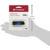 TRANSCEND 256GB USB 3.0 USB atmintinė be dangtelio Juoda